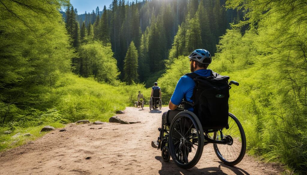 輪椅使用者戶外活動安全舒適