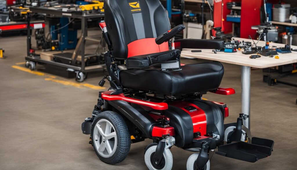 電動輪椅維修步驟圖片