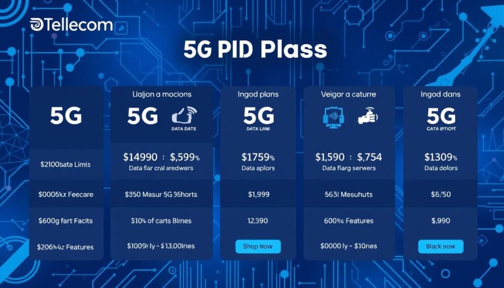 5G網路plan比較