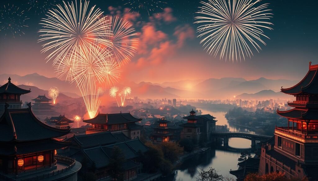 煙火的歷史背景